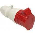 400V COUPLER - RED 4 PIN 16A ERP106